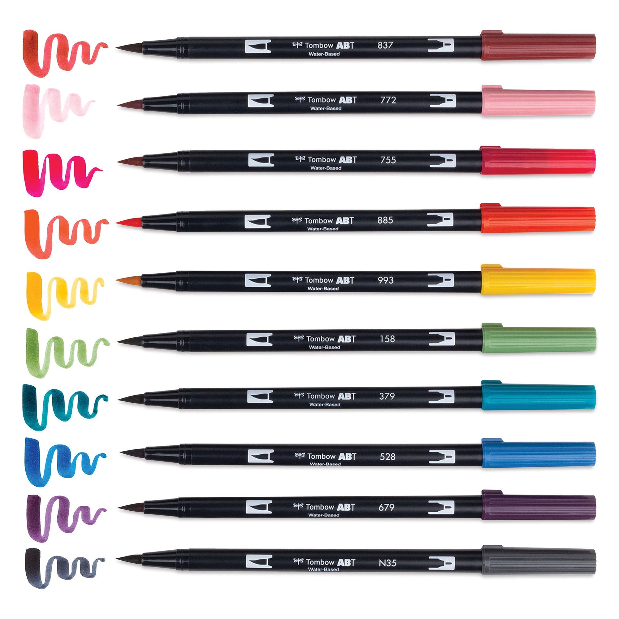 Tombow 90's Dual Brush Pen Set
