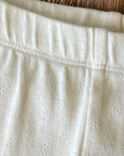 Pointelle Baby Leggings