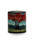 Fall Trees Illuminated Candle