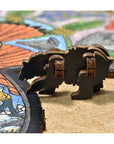 Black Bear Wooden Puzzle