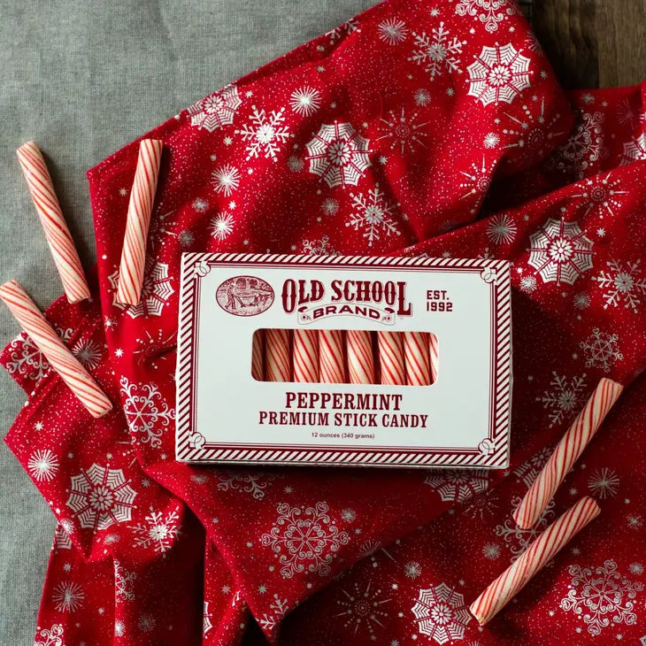 Premium Peppermint Stick Candy – Red Orchard