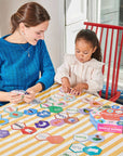Simple Words Hexagon Puzzle Pairs