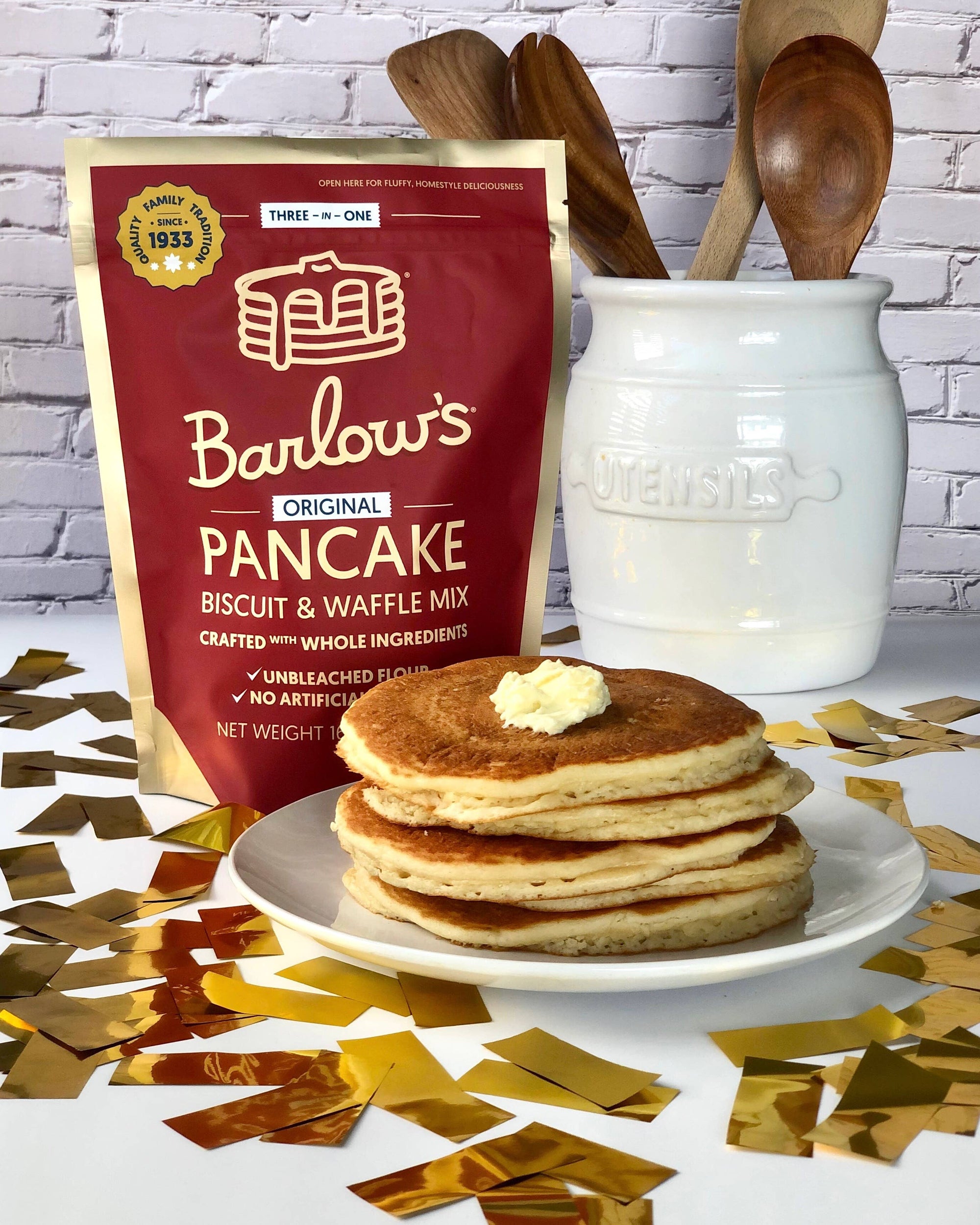 Barlow's 3-in-1 Pancake Mix