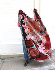 Fruity Floral Tapestry Blanket