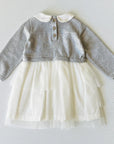 Peter Pan Sweater Knit Tutu Dress