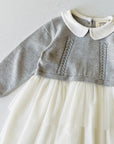 Peter Pan Sweater Knit Tutu Dress
