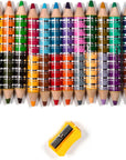 Woodland Friends Double-Sided Colored Pencils
