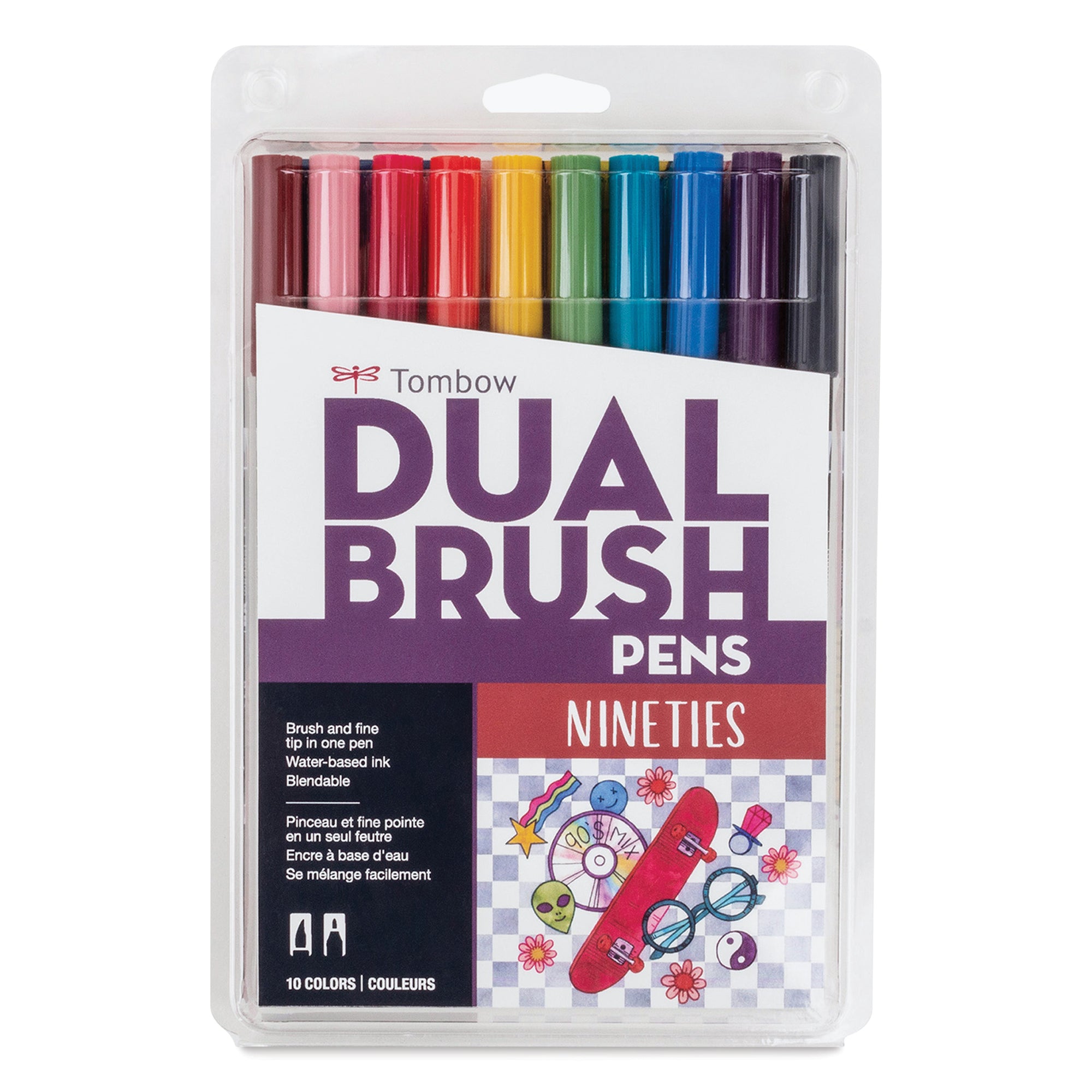 Tombow 90's Dual Brush Pen Set