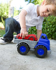 Flatbed Truck with Race Car