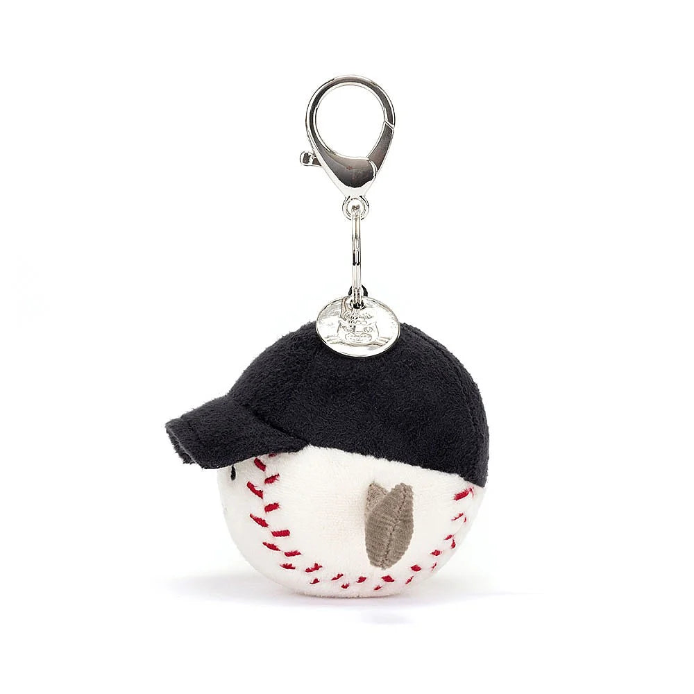 Baseball Stuffie Bag Charm