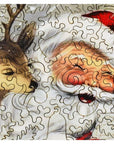 Deerful Santa Wooden Puzzle