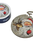 Deerful Santa Wooden Puzzle