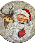 Deerful Santa Wooden Puzzle