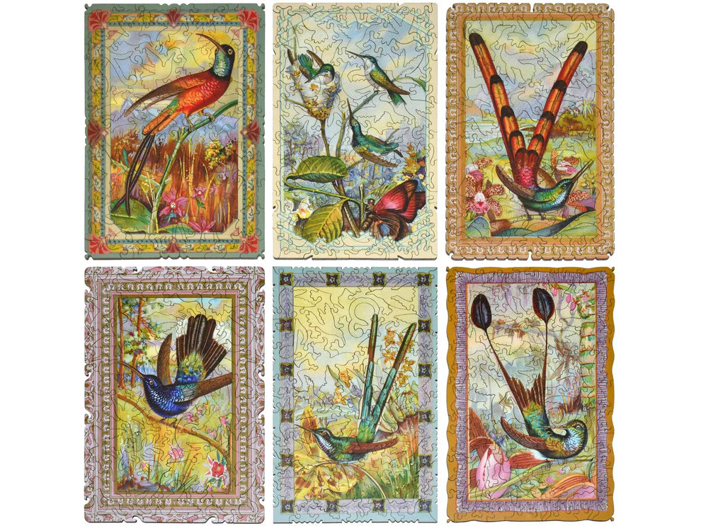 Hummingbird Collection Wooden Puzzle