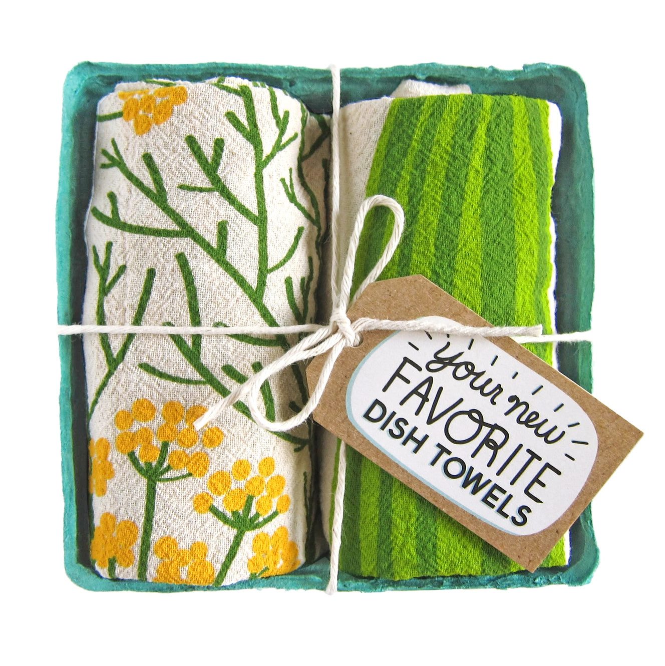 Dill Pickle Dish Towel Set