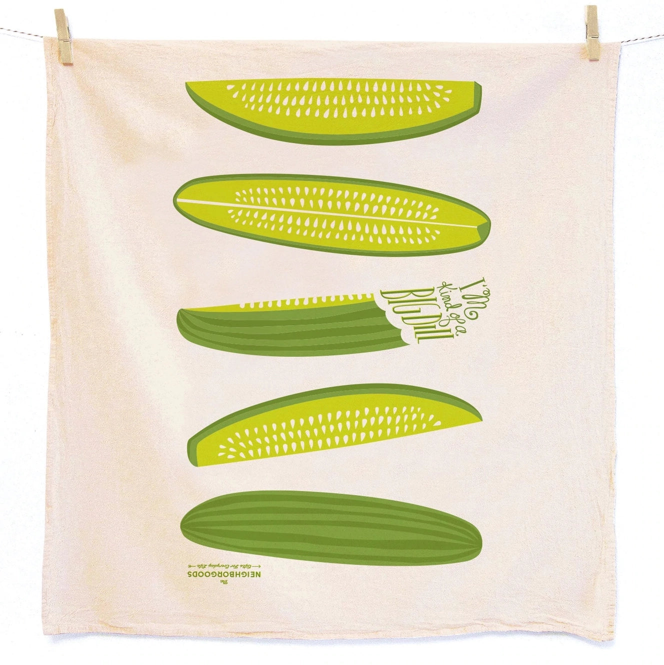 Dill Pickle Dish Towel Set