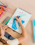 Rainbow Sparkle Watercolor Gel Crayons