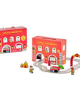 Firehouse Wind Up Play Set