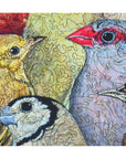 Patchwork Birds Wooden Puzzle