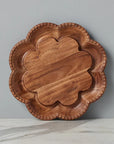 Scalloped English Bread Board