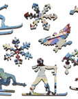Ski School Wooden Puzzle
