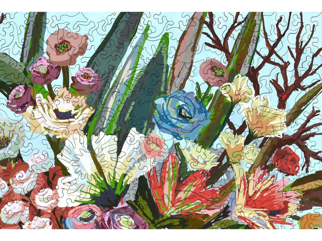 Social Graces Wooden Puzzle Red Orchard Social Graces Wooden Puzzle Red Orchard