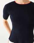 Acton Rib Knit Top