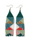 Brittany Beaded Fringe Earrings