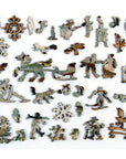 Central European Songbirds Wooden Puzzle