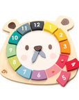 Bear Colors Clock
