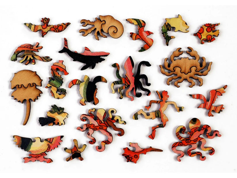 Crabs Wooden Puzzle