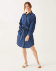 Frankie Chambray Shirt Dress