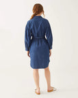 Frankie Chambray Shirt Dress