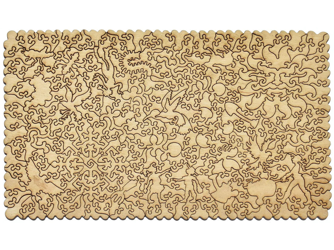 Heirloom Berries Wooden Puzzle