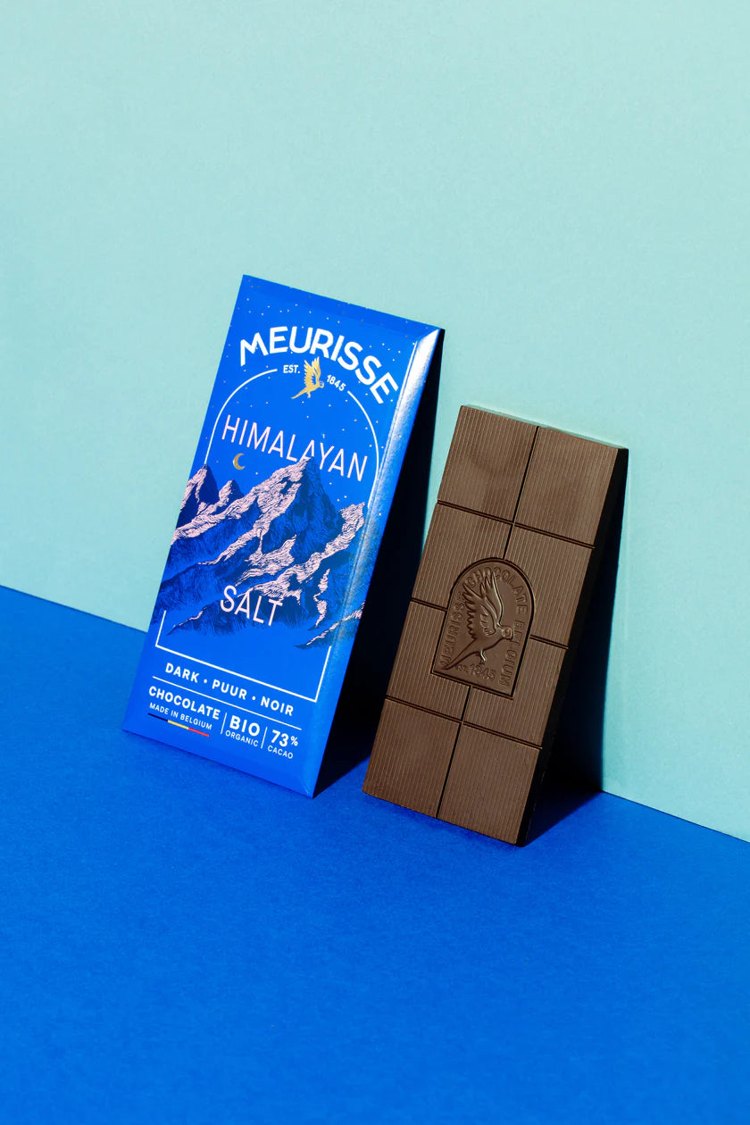 Meurisse Dark Chocolate Tablet with Himalayan Salt
