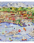 Lugano, Switzerland Wooden Puzzle