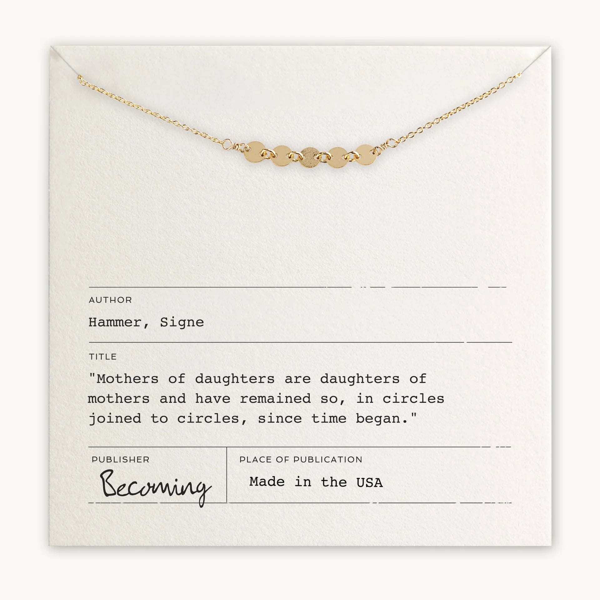 Mother & Daughters Necklace