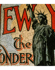 New York the Wonder City Wooden Puzzle