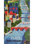 Paris Air France Wooden Puzzle