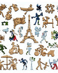 Paris Air France Wooden Puzzle