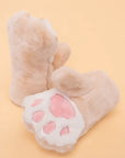 Fluffy Paw Mittens