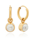 Pearl Charm Earrings