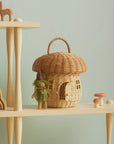 Rattan Mushroom Basket