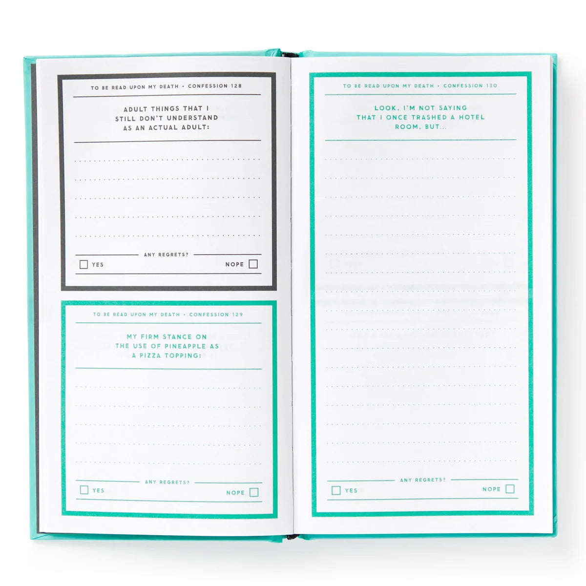 To Be Read Upon My Death Journal