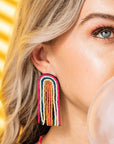 Skylar Rainbow Stripe Earrings