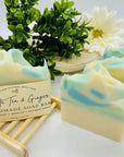 White Tea Ginger Handmade Bar Soap