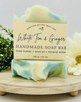 White Tea Ginger Handmade Bar Soap