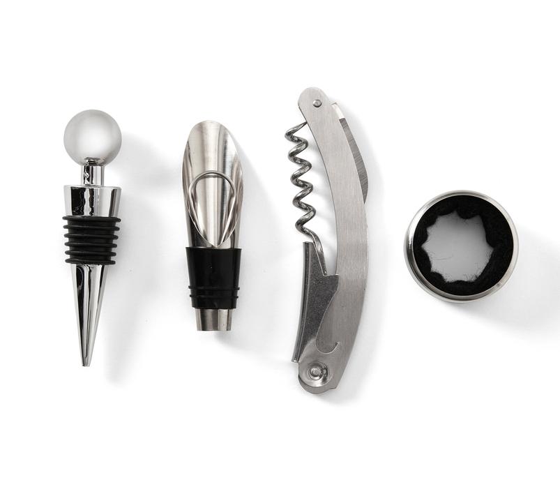 Essential Wine Tools Set Red Orchard