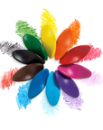 Left Right Ergonomic Crayons