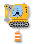 Excavator Pendulum Clock